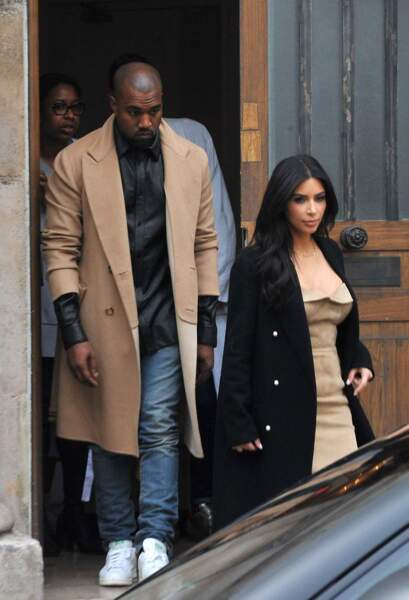 Kim est aujourd'hui mariée à Kanye West