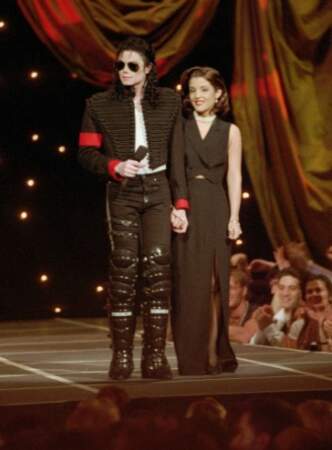 Michael Jackson et Lisa Marie Presley 