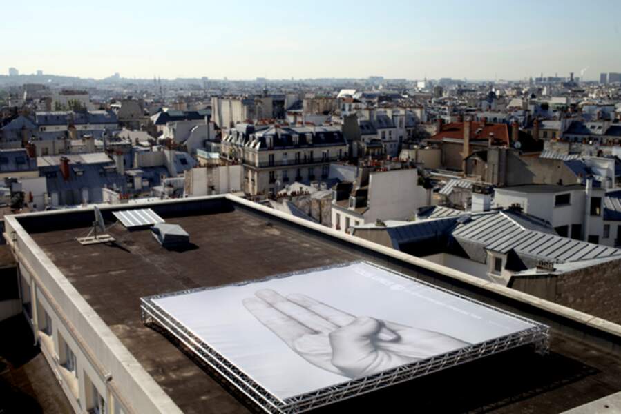 Le toit du Grand Rex, à Paris