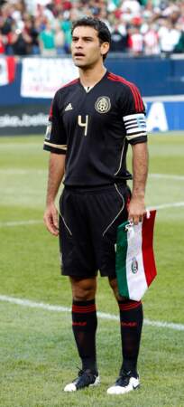 Le défenseur de l'équipe mexicaine, Rafael Márquez, 35 ans