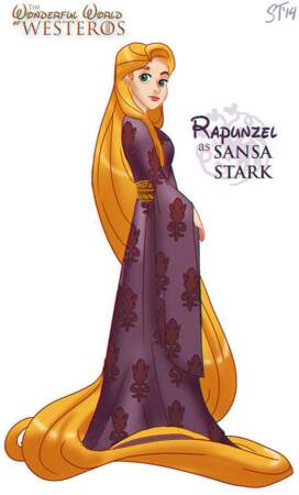 Raiponce en Sansa Stark