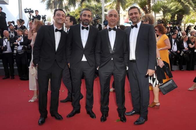 La montée des marches pour "Youth", le 20 mai 2015 au Festival de Cannes.