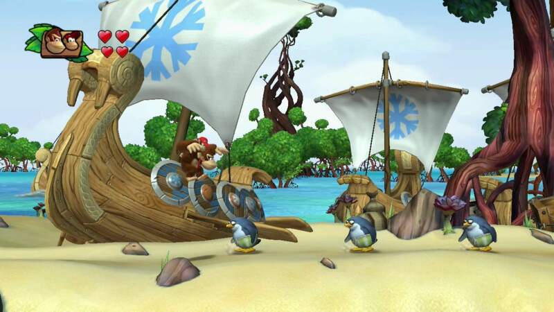 Donkey Kong Country : Tropical Freeze - Wii U (2014)