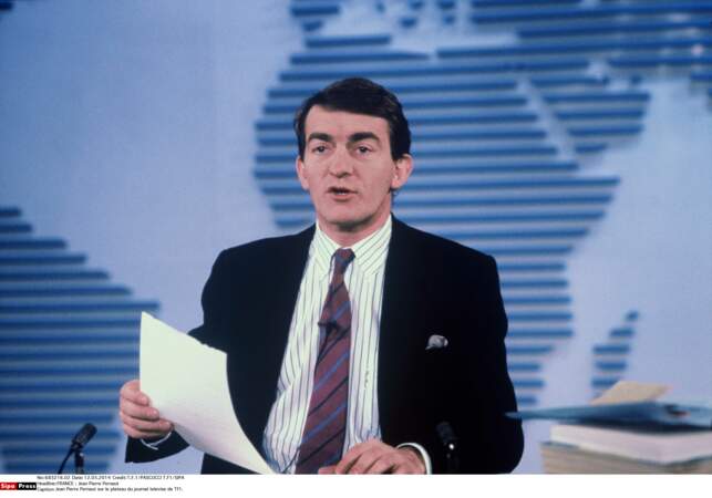 En 1988, Jean Pierre Pernaut succède à Yves Mourousi à la présentation du 13h de TF1