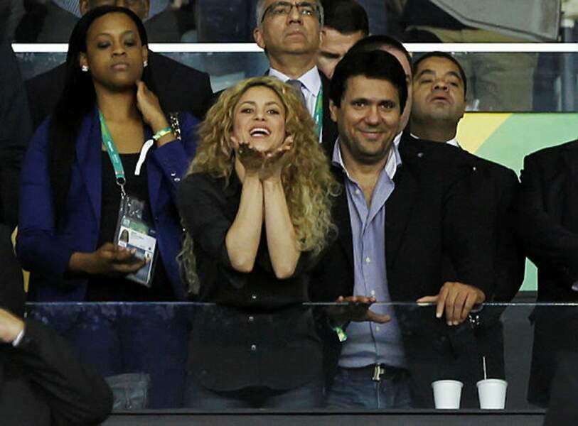 La chanteuse Shakira meilleur soutien pour son footballeur de mari Gerard Piqué