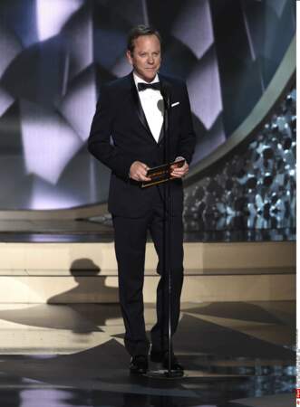 L'acteur Kiefer Sutherland a remis un prix pendant la cérémonie 