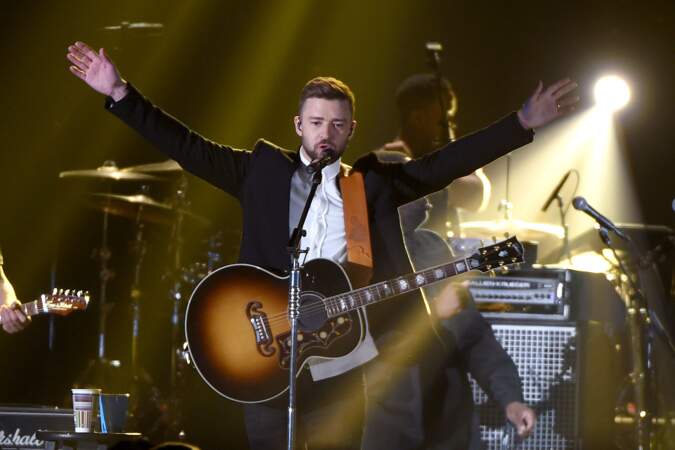 Mister Justin Timberlake, lui aussi devenu une star mondiale de la chanson et du ciné !