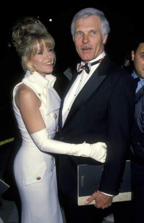 Mari numéro 3 ! En 1991, Jane Fonda épouse Ted Turner, un magnat de la presse américaine