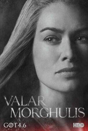Lena Headey incarne Cersei Lannister, promise à Loras Tyrell