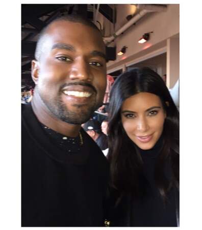 Incroyable !!! Kim Kardashian et Kanye West ont souri