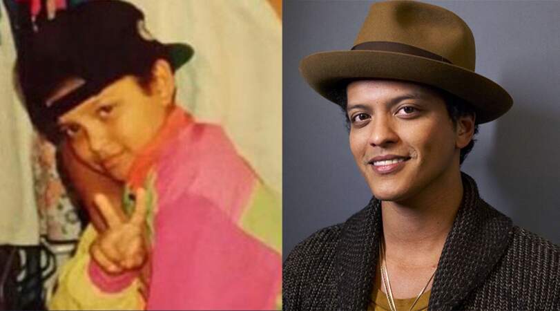 Le chanteur Bruno Mars. 