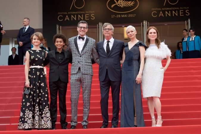 Plus tôt dans la journée, l'équipe du film "Wonderstruck" a aussi monté les marches du Festival de Cannes