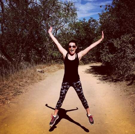 Lea Michele adore marcher ! 