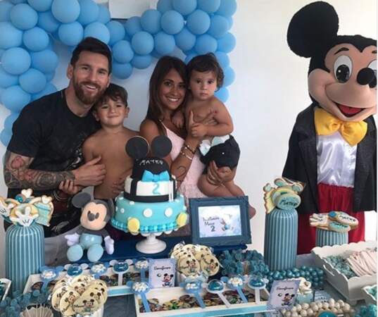Lionnel Messi a fêté l'anniversaire de son fils