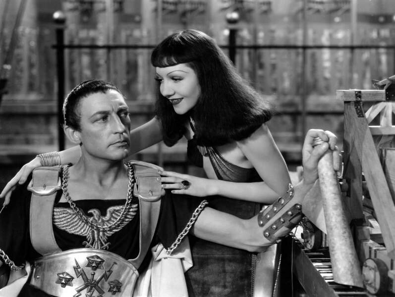 En 1934, sous les traits de Warren William dans "Cléopâtre" de CecilBDeMille (avec Claudette Colbert)