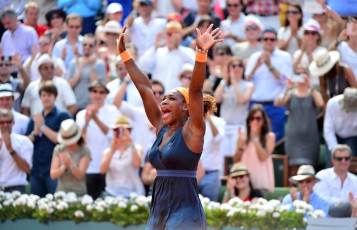 Serena Williams remporte la finale... sur un ace !