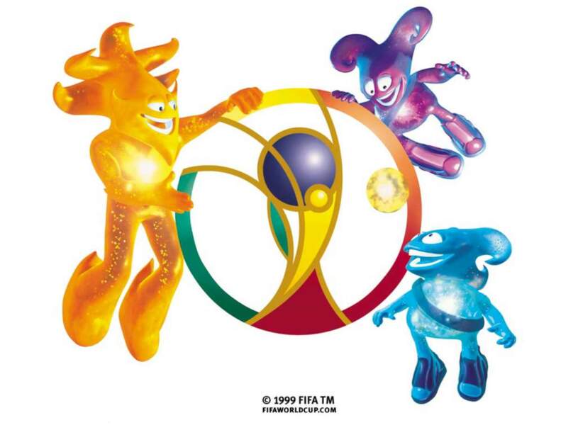 Les Spheriks : Kaz / Nik / Ato (Coupe du monde 2002 au Japon et en Corée du Sud)