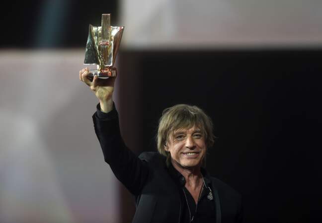 Jean-Louis Aubert a reçu la Victoire des 30 ans de rock