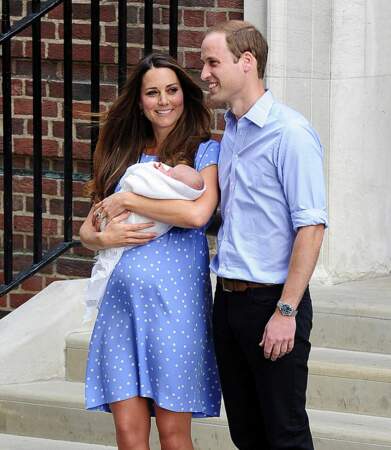 Kate et William étaient attendus avec impatience le 23 juilllet pour présenter leur fils