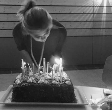 C'était aussi l'anniversaire de Louane (19 ans). 