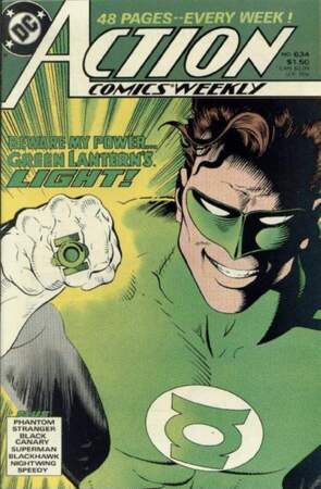 Green Lantern évoque toute une série de personnages extraterrestres qui tirent leur force d'un anneau vert...