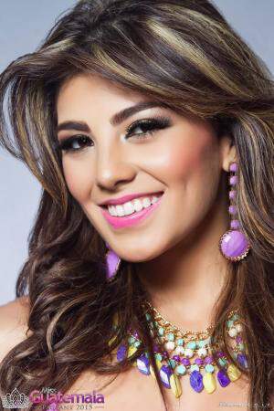 Voici Miss Guatemala, María José Larranaga Retolaza 