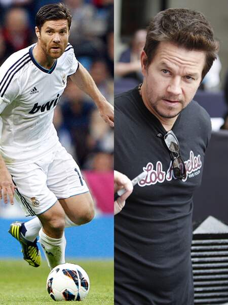 Hors Euro 2016, on peut aussi trouver des ressemblances. Comme l'Espagnol Xabi Alonso et l'Américain Mark Wahlberg