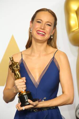 Brie Larson, Oscar de la meilleure actrice