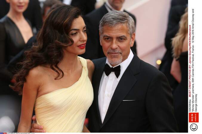 Madame et Monsieur Clooney sont très chics!