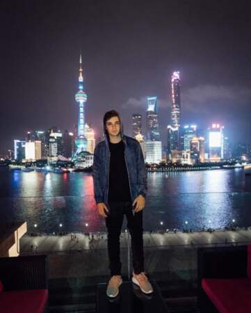 Le DJ Martin Garrix est à Shanghai. 