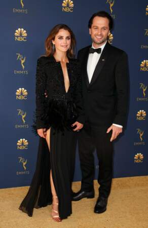 Keri Russell et Matthew Rhys, mariés dans la vie et partenaires dans The Americans. Un duo de choc ! 