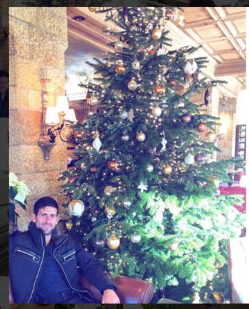 Novak Djokovic, jeune papa, vit son plus beau Noël