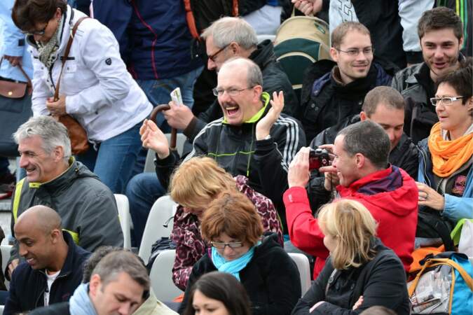 Enfin, cette année à Roland-Garros, on a vu des gens heureux...