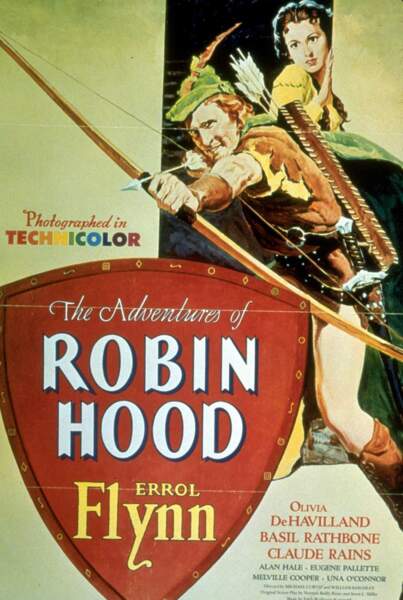 Errol Flynn restera l'un des plus célèbres princes des voleurs dans Les aventures de Robin des Bois