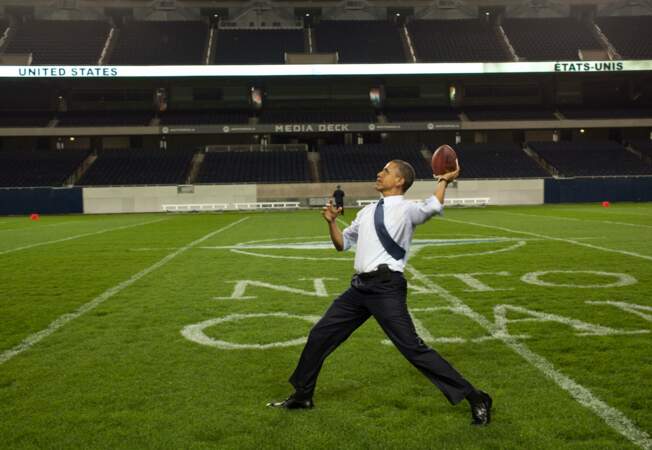 On vous a déjà dit que Barack Obama aimait le sport ?