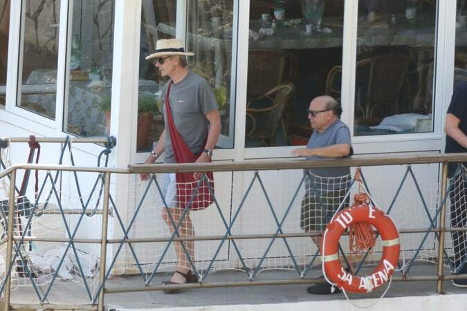 Jeremy Irons et Danny De Vito sont prêts à se jeter à l'eau à Capri