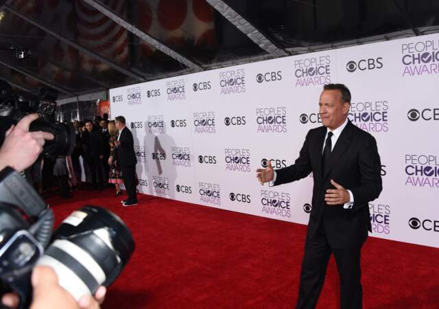 Tom Hanks n'est jamais le dernier pour faire le show, y compris sur le tapis rouge ! 