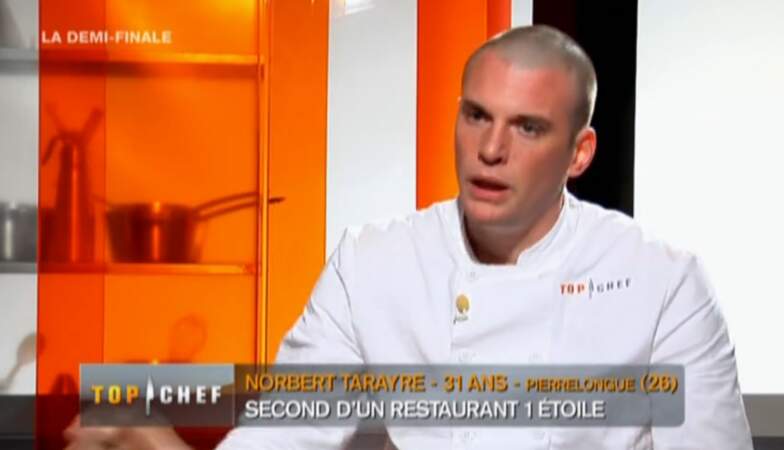Non, Norbert Tarayre n'a pas participé au duel final de Top Chef saison 3...