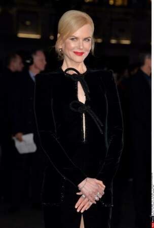 Hier soir à Londres, Nicole Kidman est venue présenter son prochain film intitulé Lion