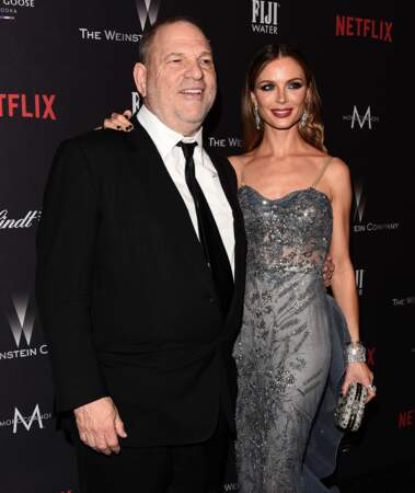 Le producteur Harvey Weinstein et la styliste Georgina Chapman, mariés depuis 2007. 