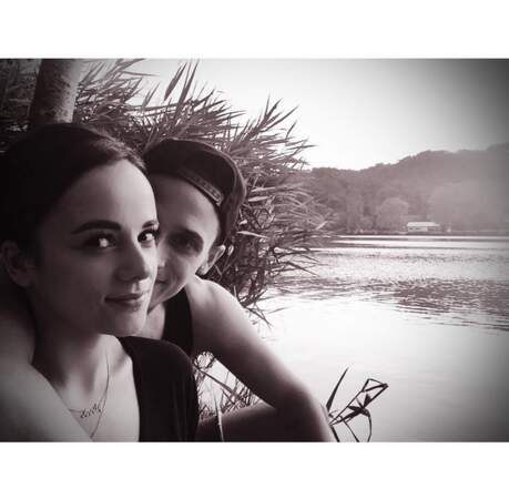 Et trop d'amour aussi sur ce selfie d'Alizée et Grégoire Lyonnet !