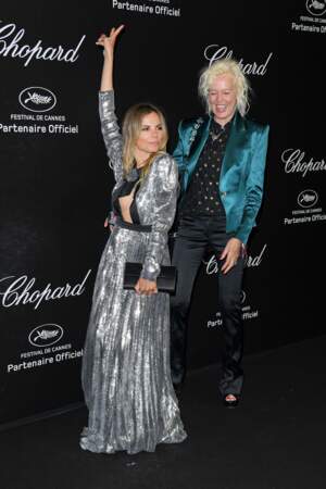 Erica Pelosini et Ellen Von Unwerth à la soirée Love de Chopard au Festival de Cannes 2019