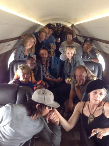 Pour aller de la prison au Terminus, le gang se déplace en avion privé.