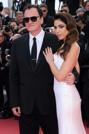 Quentin Tarantino, la star de la soirée, et sa femme Daniella Pick