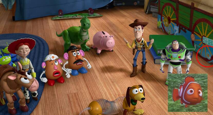 Toy Story 3 : oh, oh, Nemo se promène encore par ici