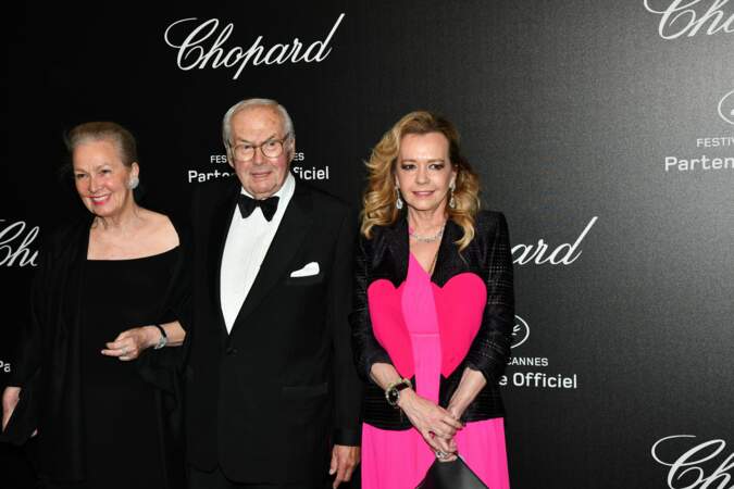 La famille Scheufele (Karin, Karl et Caroline) à la soirée Love de Chopard au Festival de Cannes 2019