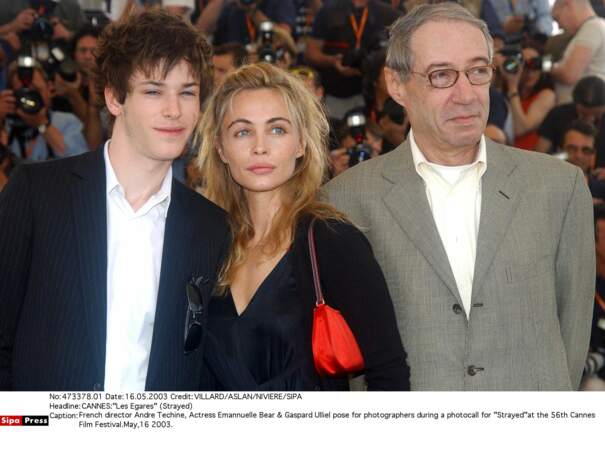 Qui l'emmène au Festival de Cannes avec André Techine et Emmanuelle Bear