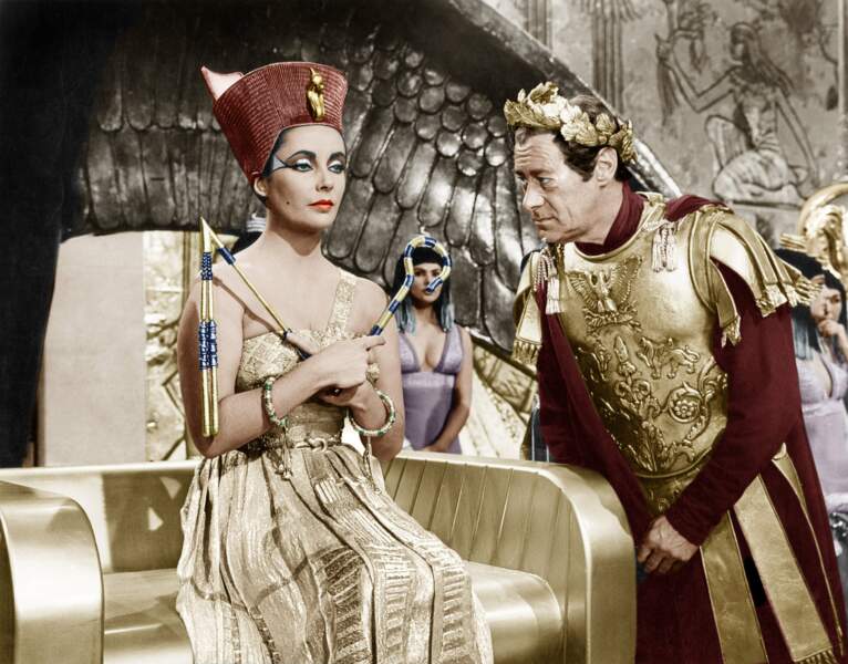 Joseph Mankiewicz remet ça dans "Cléopâtre", en 1963, avec Rex Harrison dans le rôle