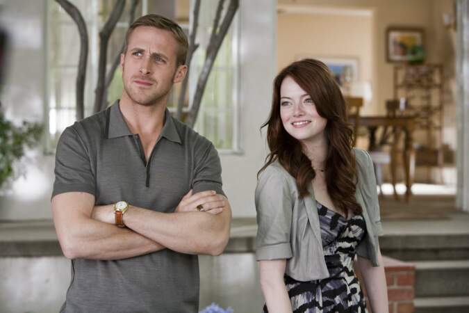 Ryan Gosling et Emma Stone dans ''Crazy Stupid Love''