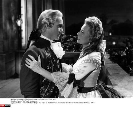 1956 : Michèle est Marie-Antoinette dans le film de Jean Delannoy